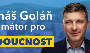 Kandidátem ODS na primátora je Tomáš Goláň, prioritami jsou udržení mladých lidí ve Zlíně a perspektivní budoucnost